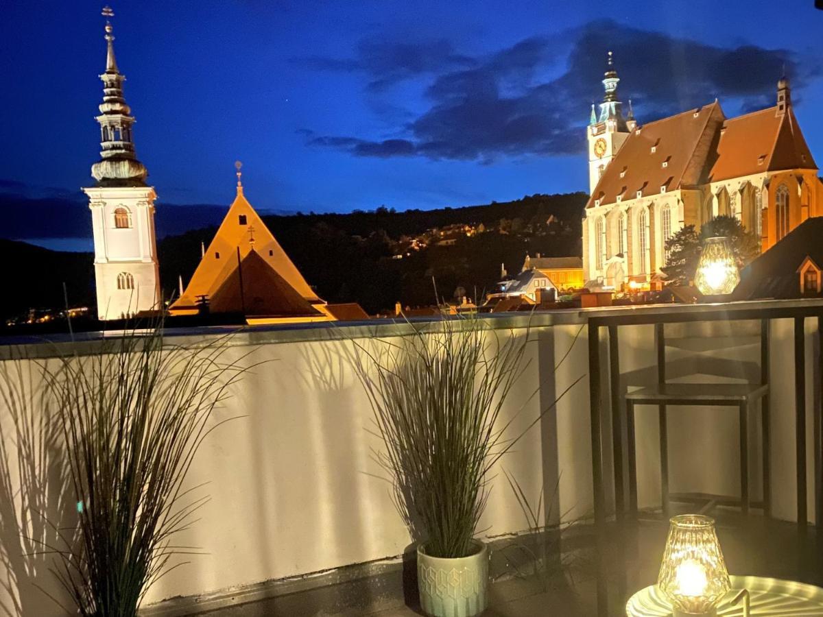 Terrassen Appartement Ueber Den Daechern Von Krems Eksteriør billede