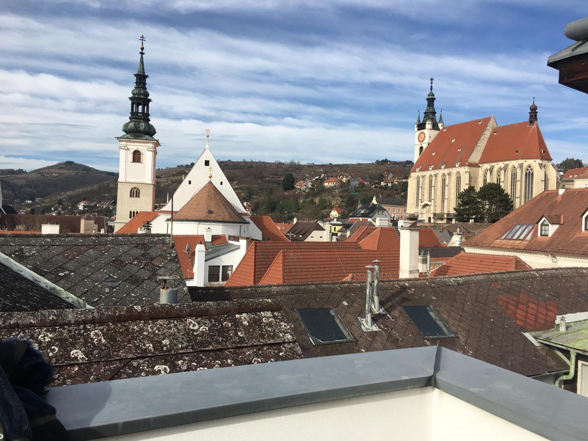 Terrassen Appartement Ueber Den Daechern Von Krems Eksteriør billede