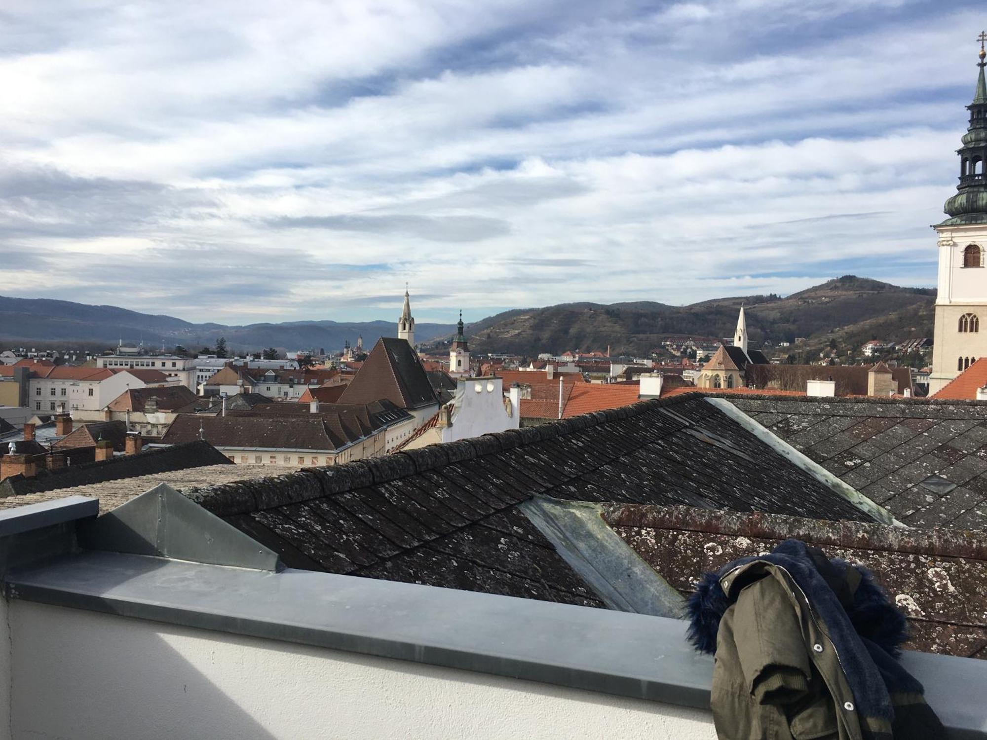 Terrassen Appartement Ueber Den Daechern Von Krems Eksteriør billede